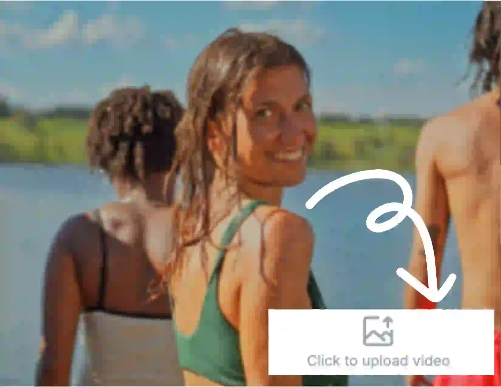 This is ai video enhancer Step 2. Click the