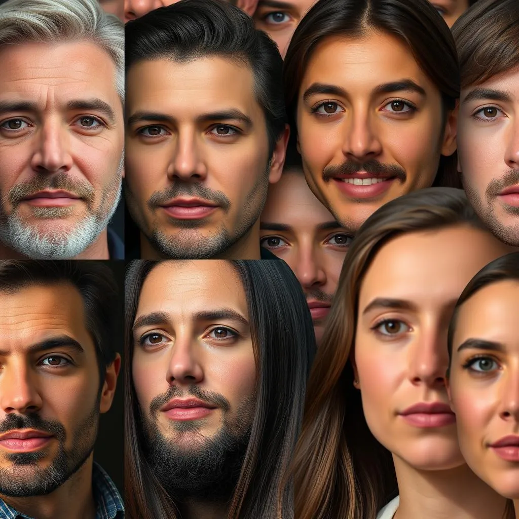 The multi-faces determination function of face swap detecting support detect multiply face images once.