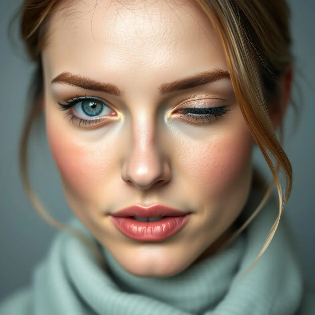 The tool can take closed eye open with natural.