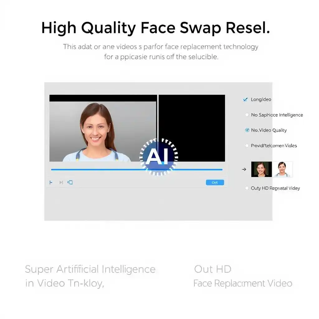 Based on advanced artificial intelligence technology, it can easily output high-definition face replacement effect.